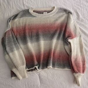 O'Neill Cropped Knit Sweater M